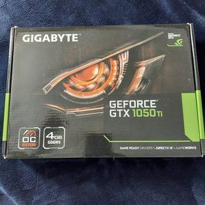GIGABYTE GeForce GTX 1050 Ti 4GB GDDR5 Graphics Card